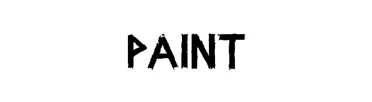 PAINT CarFont Font