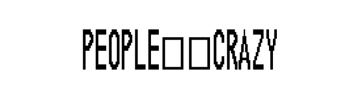 CondenBitmap  Free Fonts Download