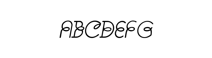 Pavadee Light Italic  Free Fonts Download