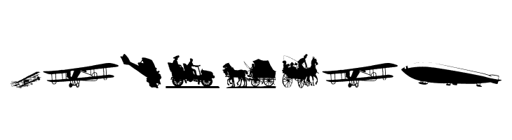 Transportation Dings  Free Fonts Download