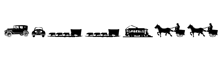 Transportation Dings  Free Fonts Download