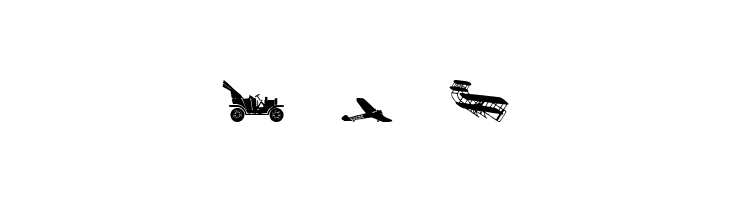 Transportation Dings  Free Fonts Download