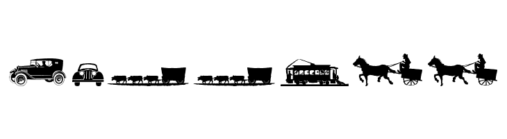 TransportationDings  Free Fonts Download