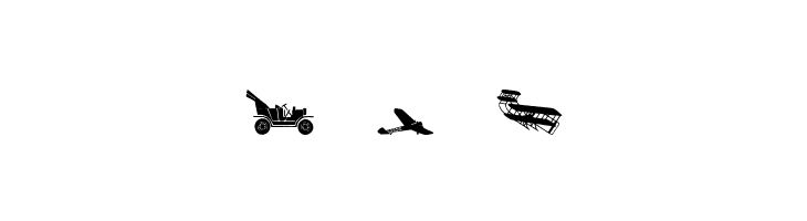 TransportationDings  Free Fonts Download