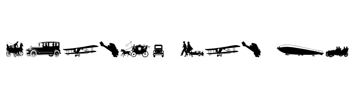 TransportationDings  Free Fonts Download