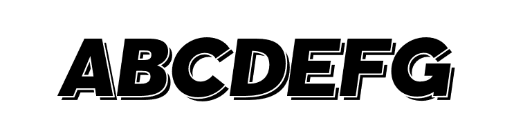 TabarraShadow-Italic  Free Fonts Download