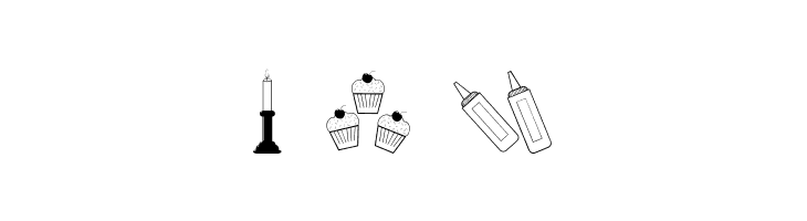 Cooking Set  Free Fonts Download