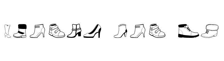 Women And Shoes  Free Fonts Download