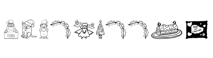 Pimp My Christmas  Free Fonts Download