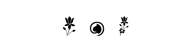 Rough Fleurons Free Two  Free Fonts Download