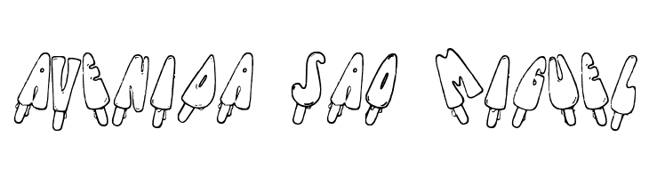 Jenna's Popsicles  Free Fonts Download