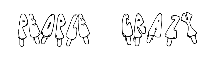 Jenna's Popsicles  Free Fonts Download