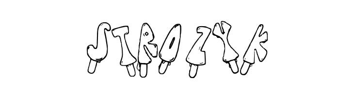 Jenna's Popsicles  Free Fonts Download