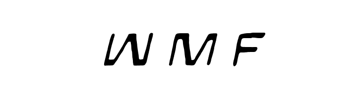 ManMachine BB Italic  Free Fonts Download