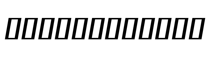 ACME Secret Agent BB Bold Italic  Free Fonts Download