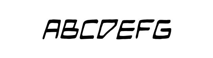 ManMachineBB-Italic  Free Fonts Download