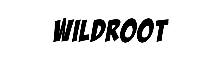 WILDROOT BadaBoom BB Font
