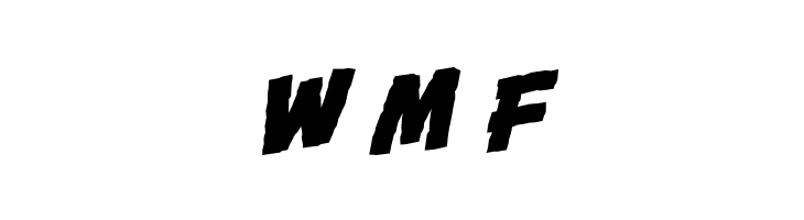 OneTwoPunch BB Italic  Free Fonts Download