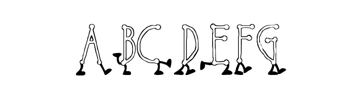 Walking Around  Free Fonts Download