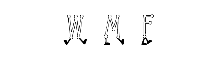 Walking Around  Free Fonts Download