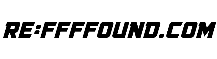 Government Agent BB Italic  Free Fonts Download