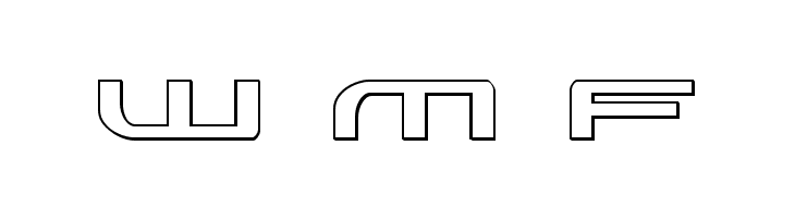 Antietam Outline  Free Fonts Download