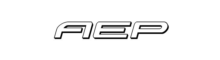 Antietam 3D Italic  Free Fonts Download