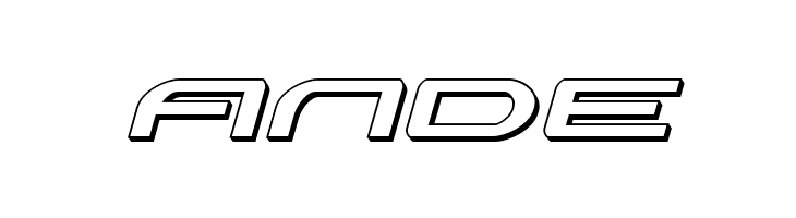 Antietam 3D Italic  Free Fonts Download