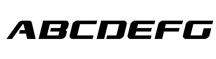 Grand National Expanded Italic  Free Fonts Download