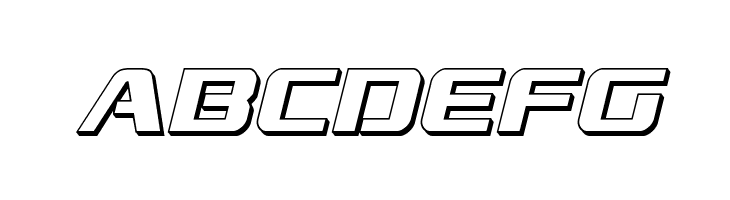 Grand National 3D Italic  Free Fonts Download