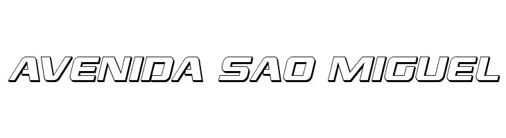 Grand National 3D Italic  Free Fonts Download