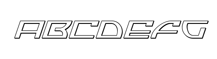 Jumptroops 3D Italic  Free Fonts Download