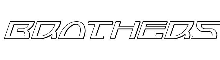 Jumptroops 3D Italic  Free Fonts Download