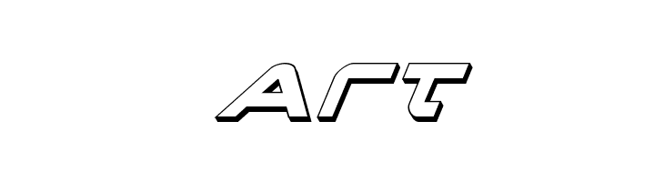 New Mars 3D Italic  Free Fonts Download