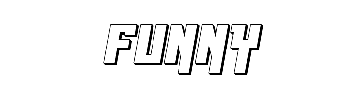 Danger Flight 3D Italic  Free Fonts Download