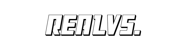 Danger Flight 3D Italic  Free Fonts Download