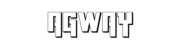 Danger Flight 3D  Free Fonts Download