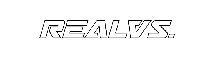 Trans-America Outline Italic  Free Fonts Download