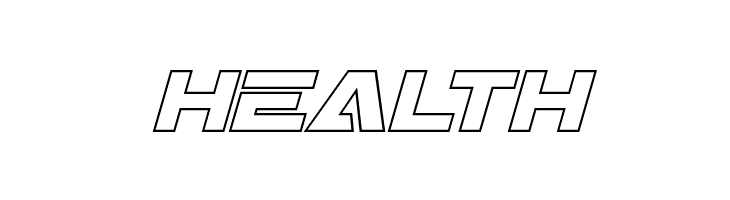 Trans-America Outline Italic  Free Fonts Download