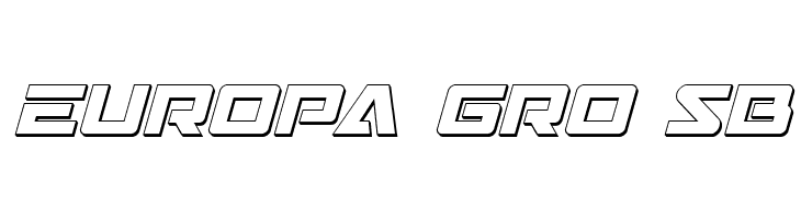 Trans-America 3D Italic  Free Fonts Download