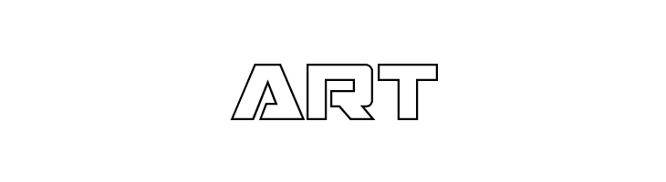 Trans-America Outline  Free Fonts Download