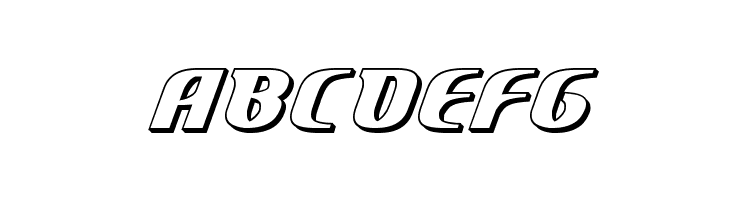 Centaurus 3D  Free Fonts Download