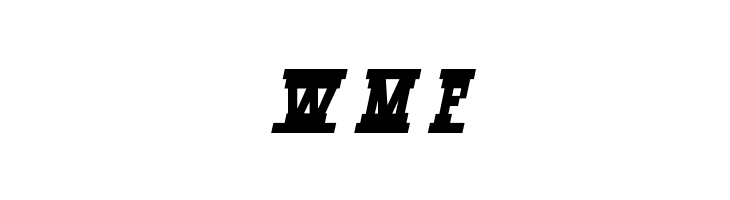 Western Rail Italic  Free Fonts Download