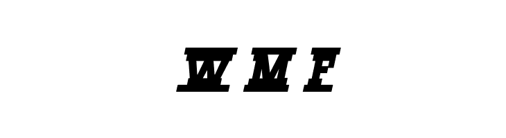 Western Rail Expanded Italic  Free Fonts Download