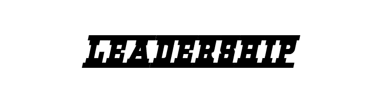 Western Rail Expanded Italic  Free Fonts Download