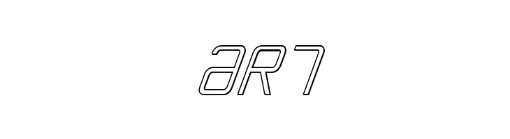 Escape Artist 3D Italic  Free Fonts Download