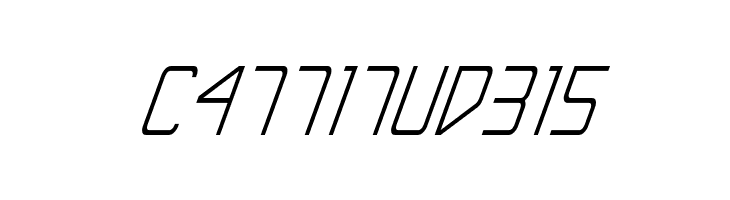 Escape Artist Condensed Italic  Free Fonts Download