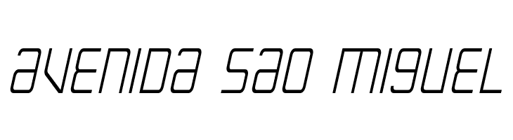 Escape Artist Condensed Semi-Italic  Free Fonts Download