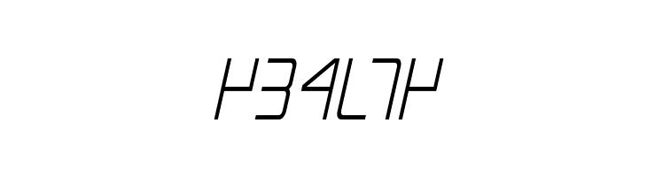 Escape Artist Condensed Semi-Italic  Free Fonts Download