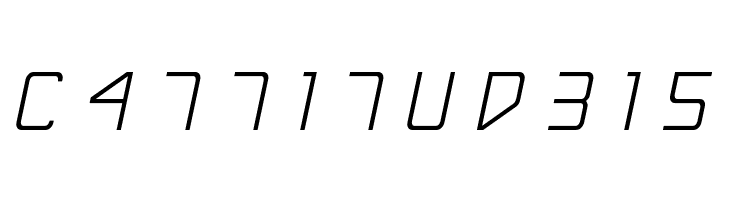 Escape Artist Ttitle Semi-Italic  Free Fonts Download